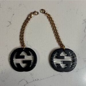 Authentic Gucci Black and Gold Chains for Sunglasses
